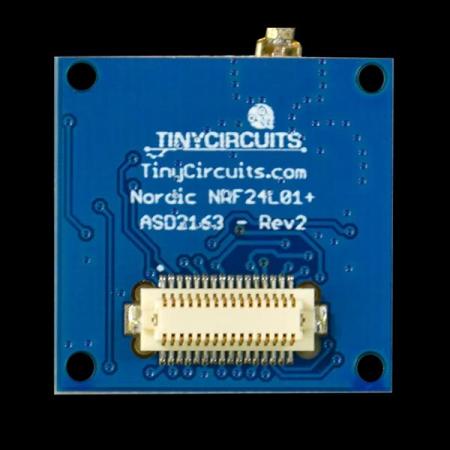 디바이스마트,오픈소스/코딩교육 > 파이썬/IoT 개발 보드 > TINYDUINO,TinyCircuits,NRF24L01+ 2.4GHZ RADIO TINYSHIELD [ASD2163-R],Nordic NRF24L01+ 기반 / 최대 2.4GHz, 2Mbps 가능 / 최대 100M 송수신 / 5V