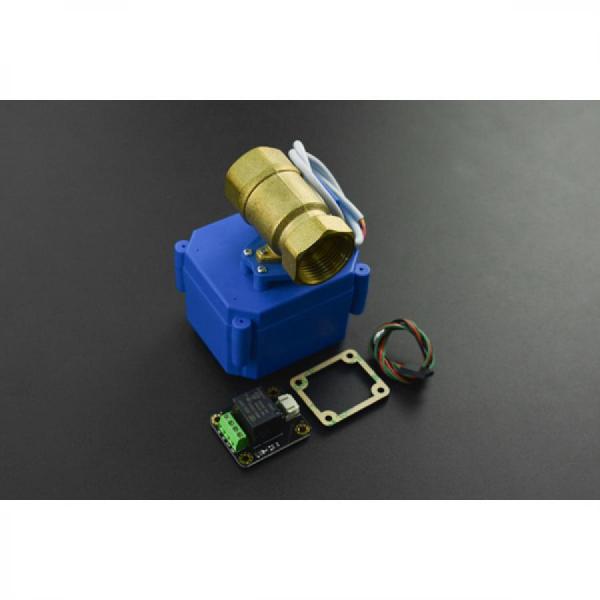디바이스마트,기계/제어/로봇/모터 > 모터류 > 특수모터 > 솔레노이드,DFROBOT,솔레노이드 밸브-DN20 [FIT0617],안정적인 성능, 높은 감도 및 전자기 간섭 / Gravity : Digital 5A Relay Module포함 / 12V DC / 내부 파이프 치수 : 20mm / 0.79inch