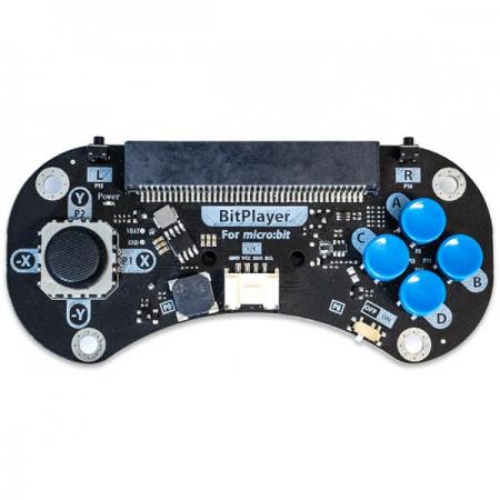 디바이스마트,오픈소스/코딩교육 > Micro:Bit > 마이크로비트 확장/변환보드,TinkerGen,마이크로비트 무선 컨트롤 확장 보드 - 비트 플레이어 [114991857],플러그 앤 플레이 / 내장 진동 모터 / 내장 스피커 / 확장 용 I2C Grove 포트 / Microsoft Makecode 및 microPython 완벽 지원