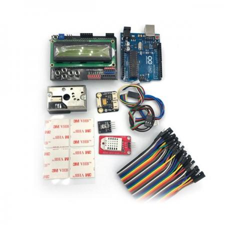 디바이스마트,오픈소스/코딩교육 > 아두이노 > 아두이노 교육용키트,디바이스마트,아두이노 미세먼지 측정 키트 [SZH-ME006],디바이스마트 자체제작 / 아두이노와 미세먼지 센서를 이용한 키트입니다 / 예제코드 제공 /