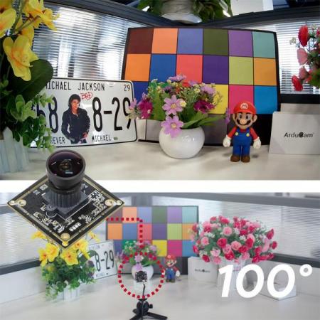 디바이스마트,MCU보드/전자키트 > 카메라/비디오 > 일반카메라,ArduCAM,Arducam 1080P 저조도 광각 USB 카메라모듈 with Microphone [B0200],1/2.8인치 Sony IMX291 이미지센서 기반 / 2MP, UVC 호환, 광각, 저조도 USB 2.0 카메라모듈 / 컴퓨터(Windows, MacOS, 리눅스 등), 라즈베리파이 호환