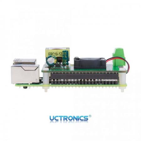 디바이스마트,오픈소스/코딩교육 > 라즈베리파이 > 라즈베리파이 확장보드/HAT,ArduCAM,UCTRONICS PoE HAT 5V 3A [U6102],Raspberry Pi 3 Model B + 및 Raspberry Pi 4 Model B와 같은 PoE 핀이있는 Raspberry Pi 모델과 함께 사용되므로 단일 이더넷 케이블을 연결하여 Raspberry Pi에 전원을 공급할 수 있습니다.