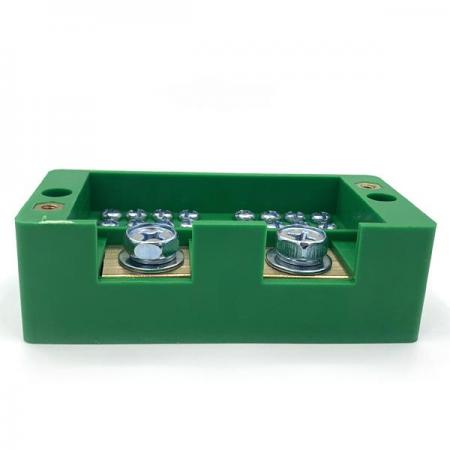 디바이스마트,커넥터/PCB > 터미널블럭 > 단자대 타입 > 전원 분배 단자대,,전원분배 단자대 / 터미널블럭 (입력2, 출력8)[SZH-CP003],전원분배 터미널 블럭 / FJ6/JHD-1 시리즈 / 전압:660V / 전류: 30A (각 회로당)  /  2Pin (in), 8Pin (out)