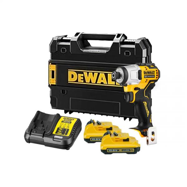 디바이스마트,수공구/전자공구/전동공구 > 전동/엔진공구 > 충전공구 > 충전임팩드라이버,디월트,컴팩트 임팩 드라이버 DCF801D2 배터리2개 (12V MAX / 2.0A),브러쉬리스 / MAX 12V (10.8V) / 본체,충전기,배터리2개, 케이스 / 3단 속도 조절 가능