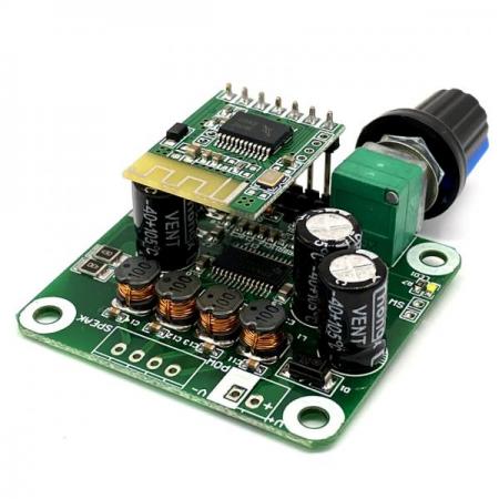 디바이스마트,MCU보드/전자키트 > 음악/앰프/녹음 > 앰프/증폭,SZH,TPA3110 2채널 15W 블루투스 오디오 앰프 모듈 [SZH-BM006],TPA3110 기반의 2채널 앰프 모듈 / 8V-26V / 40.5mm X 43.9mm