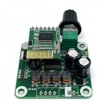 디바이스마트,MCU보드/전자키트 > 음악/앰프/녹음 > 앰프/증폭,SZH,TPA3110 2채널 15W 블루투스 오디오 앰프 모듈 [SZH-BM006],TPA3110 기반의 2채널 앰프 모듈 / 8V-26V / 40.5mm X 43.9mm
