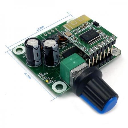 디바이스마트,MCU보드/전자키트 > 음악/앰프/녹음 > 앰프/증폭,SZH,TPA3110 2채널 15W 블루투스 오디오 앰프 모듈 [SZH-BM006],TPA3110 기반의 2채널 앰프 모듈 / 8V-26V / 40.5mm X 43.9mm