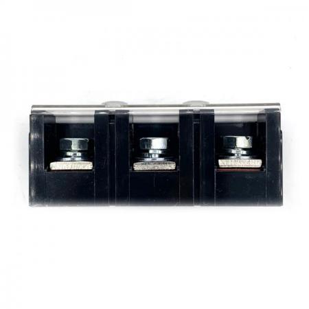 디바이스마트,커넥터/PCB > 터미널블럭 > 단자대 타입 > 고정식 단자대,카이스전자주식회사,터미널블럭 60A 3P,터미널 블럭 / 단자대 Type / 28.5mm pitch / 600V, 60A / AWG6~18 / 3pin / 볼트 사이즈 M6 / 브랜드 동아베스텍 or 카이스전자 랜덤 발송