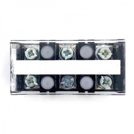 디바이스마트,커넥터/PCB > 터미널블럭 > 단자대 타입 > 고정식 단자대,카이스전자주식회사,터미널블럭 60A 3P,터미널 블럭 / 단자대 Type / 28.5mm pitch / 600V, 60A / AWG6~18 / 3pin / 볼트 사이즈 M6 / 브랜드 동아베스텍 or 카이스전자 랜덤 발송