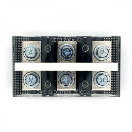 디바이스마트,리퍼브존,카이스전자주식회사,터미널블럭 200A3P,터미널 블럭 / 단자대 Type / 44.5mm pitch / 200A / 3pin / 볼트 사이즈 M8 / 브랜드 카이스전자