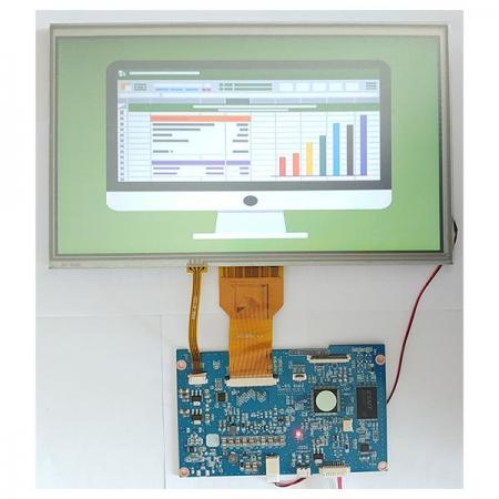 디바이스마트,LED/LCD > LCD COLOR > 칼라터치 LCD패널 > 12인치 컬러터치 LCD패널,가나시이스,GL-101L + LT101A-03AT,10.1inch TFT-LCD Control Board(제어보드), 10.1인치 1024x600 pixels IPS TFT-LCD 포함, 10.1인치 감압식 터치(Resistive Touch Panel) 포함Serial(RS-232) Interface, 5V 단일 전압, 프레임 포함, 오 디오 출력 가능(스피커 유닛 옵션 판매), Nand Flash Memory 내장
