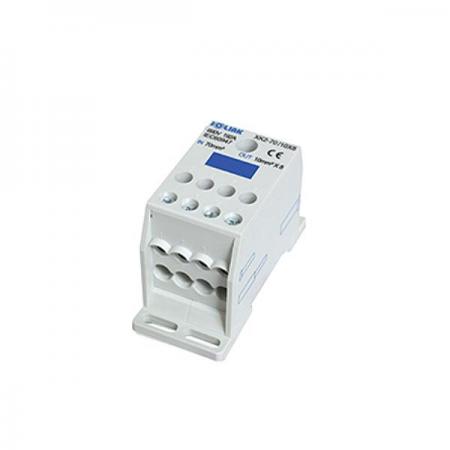 디바이스마트,커넥터/PCB > 터미널블럭 > 단자대 타입 > 전원 분배 단자대,IOLINK,배선형 전원분배블럭 XK2-70/10*8,부스바 제작이 필요없는 신개념 배선형 전원분배블럭