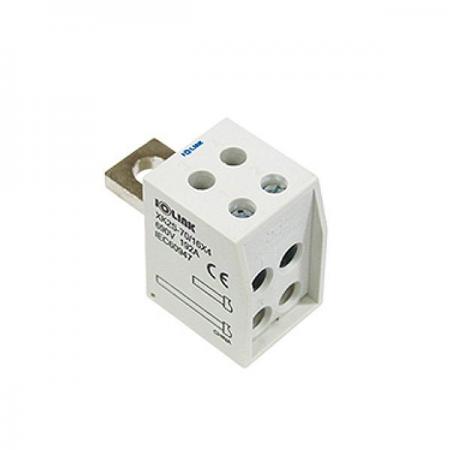 디바이스마트,커넥터/PCB > 터미널블럭 > 단자대 타입 > 전원 분배 단자대,IOLINK,직결형 전원분배블럭 XK2S-70/16*4,차단기 단자와 직접 체결하는 신개념 직결형 전원분배블럭