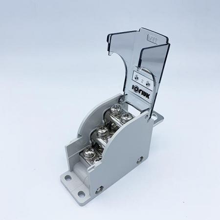 디바이스마트,커넥터/PCB > 터미널블럭 > 단자대 타입 > 전원 분배 단자대,IOLINK,전원분배블럭 SPD30-6*M5,차단기 직결형 Screw식 전원분배블럭