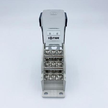 디바이스마트,커넥터/PCB > 터미널블럭 > 단자대 타입 > 전원 분배 단자대,IOLINK,전원분배블럭 SPD35-9*M4,차단기 직결형 Screw식 전원분배블럭