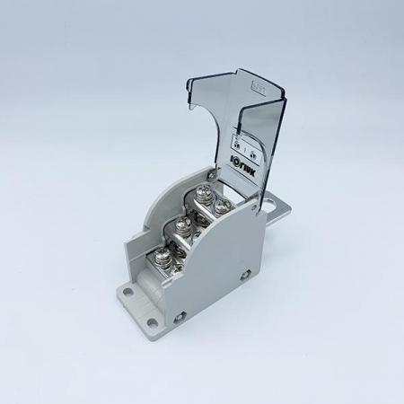 디바이스마트,커넥터/PCB > 터미널블럭 > 단자대 타입 > 전원 분배 단자대,IOLINK,전원분배블럭 SPD35-6*M5,차단기 직결형 Screw식 전원분배블럭