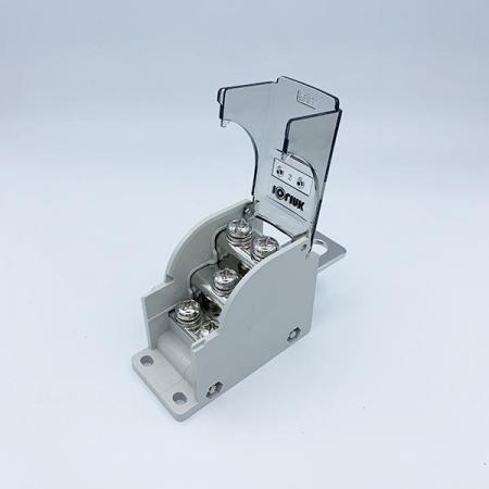 디바이스마트,커넥터/PCB > 터미널블럭 > 단자대 타입 > 전원 분배 단자대,IOLINK,전원분배블럭 SPD35-5*M6,차단기 직결형 Screw식 전원분배블럭