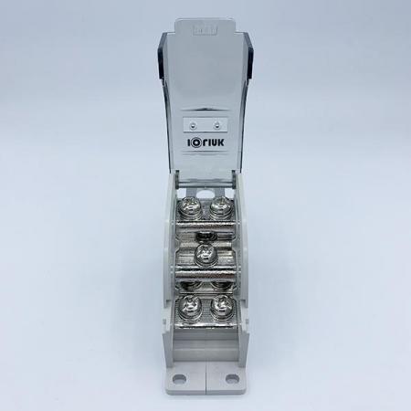 디바이스마트,커넥터/PCB > 터미널블럭 > 단자대 타입 > 전원 분배 단자대,IOLINK,전원분배블럭 SPD35L-5*M6,차단기 직결형 Screw식 전원분배블럭