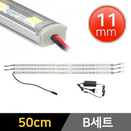 디바이스마트,LED/LCD > LED 인테리어조명 > LED BAR,그린맥스,11mm형 12V LED바 50cm 3개+어댑터 세트,국산 LED바와 어댑터 세트상품입니다. / 전압 : 12V / 길이 : 50cm / LED바 갯수 : 3개