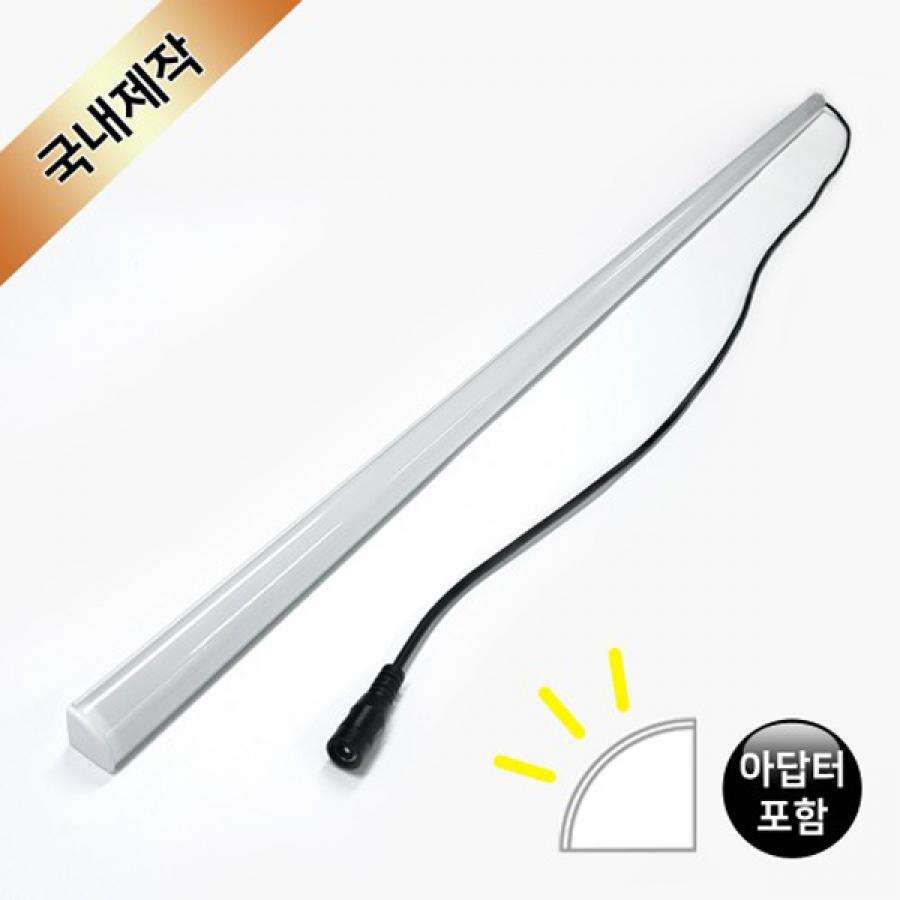 16mm 코너형 12V LED바 101cm+어댑터 세트