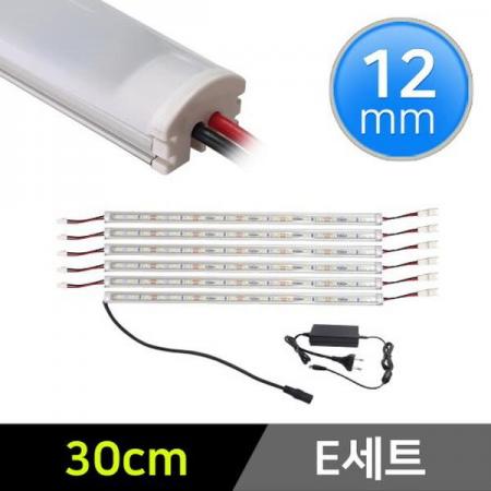 디바이스마트,LED/LCD > LED 인테리어조명 > LED BAR,그린맥스,12mm형 12V LED바 30cm 7개+어댑터 세트,국산 LED바와 어댑터 세트상품입니다. / 전압 : 12V / 길이 : 30cm / LED바 갯수 : 7개