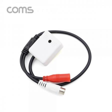 디바이스마트,컴퓨터/모바일/가전 > CCTV/프로젝터/영상장비 > CCTV/네트워크카메라 > 악세사리,Coms,CCTV용 오디오 모니터 마이크 / CCTV 마이크 / RCA 전용 / 사각형 [BB308],CCTV용 오디오 모니터 마이크 / CCTV 마이크 / RCA 전용 / 사각형