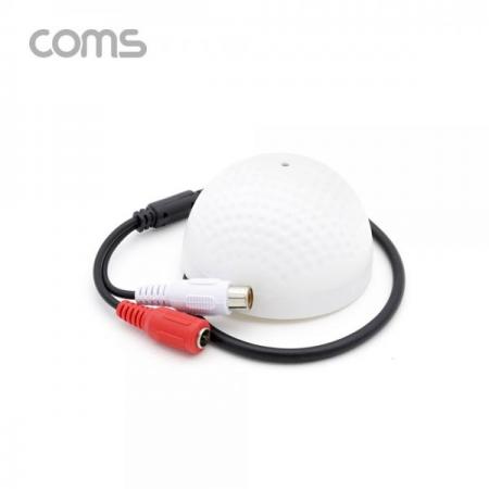 디바이스마트,컴퓨터/모바일/가전 > CCTV/프로젝터/영상장비 > CCTV/네트워크카메라 > 악세사리,Coms,CCTV용 오디오 모니터 마이크 / CCTV 마이크 / RCA 전용 / 원형 [BB307],CCTV용 오디오 모니터 마이크 / CCTV 마이크 / RCA 전용 / 원형