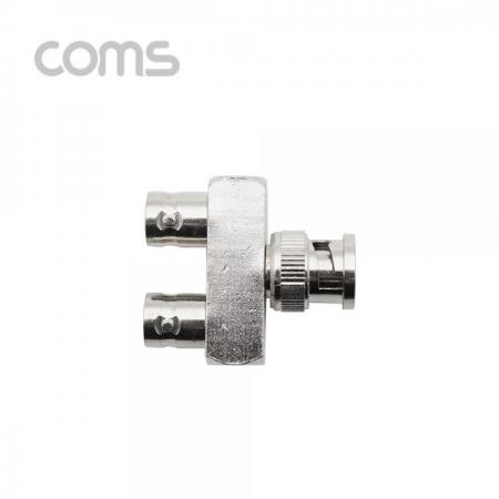 디바이스마트,커넥터/PCB > RF커넥터/케이블 > BNC 커넥터,Coms,BNC 젠더 Y 형(M/Fx2) [BB306],BNC 젠더 Y 형(M/Fx2)