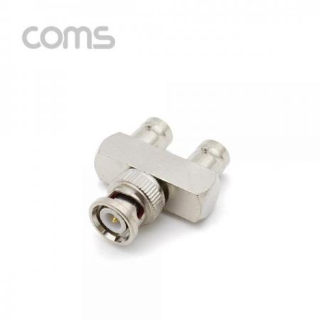 디바이스마트,커넥터/PCB > RF커넥터/케이블 > BNC 커넥터,Coms,BNC 젠더 Y 형(M/Fx2) [BB306],BNC 젠더 Y 형(M/Fx2)