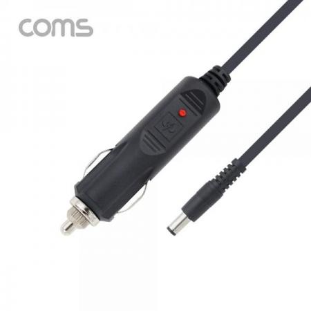 디바이스마트,컴퓨터/모바일/가전 > 게임/취미/캠핑용품 > 차량내부용품 > 실내용품,Coms,차량용 시가 전원 케이블 3M / DC 5.5/2.1 / 시가잭(시거잭) / Black [BT874],차량용 시가 전원 케이블 3M / DC 5.5/2.1 / 시가잭(시거잭) / Black