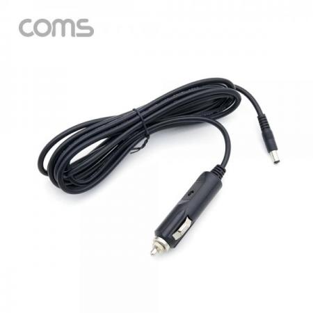 디바이스마트,컴퓨터/모바일/가전 > 게임/취미/캠핑용품 > 차량내부용품 > 실내용품,Coms,차량용 시가 전원 케이블 3M / DC 5.5/2.1 / 시가잭(시거잭) / Black [BT874],차량용 시가 전원 케이블 3M / DC 5.5/2.1 / 시가잭(시거잭) / Black