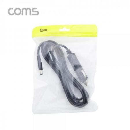 디바이스마트,컴퓨터/모바일/가전 > 게임/취미/캠핑용품 > 차량내부용품 > 실내용품,Coms,차량용 시가 전원 케이블 3M / DC 5.5/2.1 / 시가잭(시거잭) / Black [BT874],차량용 시가 전원 케이블 3M / DC 5.5/2.1 / 시가잭(시거잭) / Black