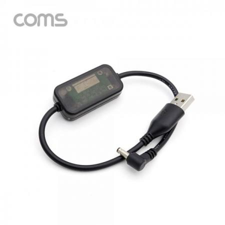 디바이스마트,케이블/전선 > USB 케이블 > 충전케이블(MM) > DC 전원 충전케이블,Coms,USB 전원(DC 3.5) 승압 케이블 20cm / 5V -> 12V 0.8A [BT867],USB 전원(DC 3.5) 승압 케이블 20cm / 5V -> 12V 0.8A