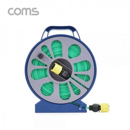 디바이스마트,사무/생활/서적 > 차량/생활/IOT > 차량외부용품 > 세차용품,Coms,휴대용 호스 / 릴호스 / Flat / Roll / 스프레이 건 / 15M [IT025],휴대용 호스 / 릴호스 / Flat / Roll / 스프레이 건 / 15M