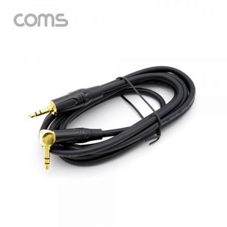 디바이스마트,컴퓨터/모바일/가전 > 네트워크/케이블/컨버터/IOT > 오디오/RCA/동축 케이블 > RCA 케이블,Coms,OFC 스테레오 케이블 (3.5ø) 1.8M(ㄱ자/꺾임) [BT784],OFC 스테레오 케이블 (3.5ø) 1.8M(ㄱ자/꺾임)