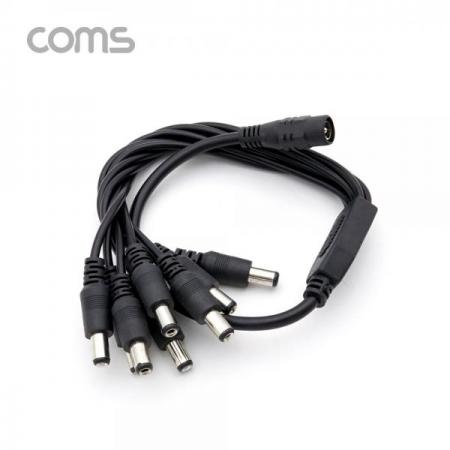 디바이스마트,케이블/전선 > PC/네트워크/통신 케이블 > 전원/파워 케이블,Coms,DC 전원 분배기 / 8분배 / 1DC(F) to 8DC(M) / 40cm [NA809],DC 전원 분배기 / 8분배 / 1DC(F) to 8DC(M) / 40cm