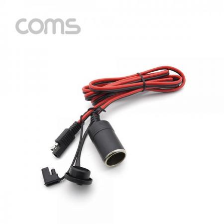 디바이스마트,케이블/전선 > 어셈블리 케이블 > 특수 커넥터 케이블,Coms,SAE 변환 케이블(시가잭) 1M - SAE to 시가 소켓 [BT870],SAE 변환 케이블(시가잭) 1M - SAE to 시가 소켓