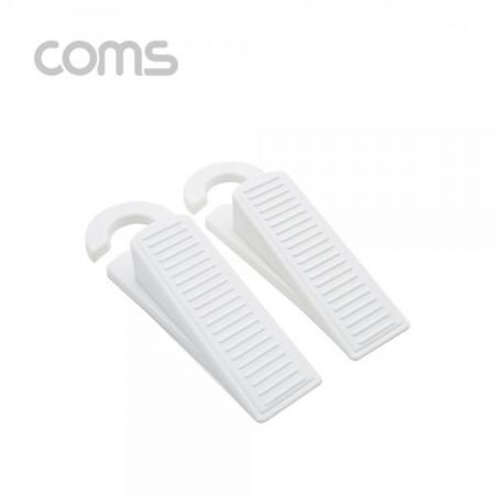 디바이스마트,화학/산업/안전 > 손잡이/도어용품 > 부속 철물 > 완충/도어스토퍼,Coms,도어 스토퍼(2EA) 흰색/고리형 [NB800],도어 스토퍼(2EA) 흰색/고리형