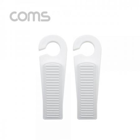 디바이스마트,화학/산업/안전 > 손잡이/도어용품 > 부속 철물 > 완충/도어스토퍼,Coms,도어 스토퍼(2EA) 흰색/고리형 [NB800],도어 스토퍼(2EA) 흰색/고리형