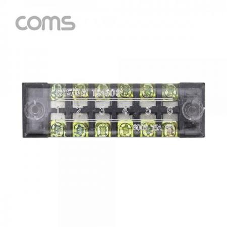 디바이스마트,커넥터/PCB > 터미널블럭 > 단자대 타입 > 고정식 단자대,Coms,고정식 단자대, 터미널 블록 / 블럭 / 15A / 6P [BB245],고정식 단자대/ 터미널 블록 / 블럭 / 15A / 6P