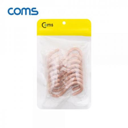 디바이스마트,사무/생활/서적 > 차량/생활/IOT > 생활용품,Coms,S자 고리 - 인디고 핑크(소) 8EA [NA805],S자 고리 - 인디고 핑크(소) 8EA