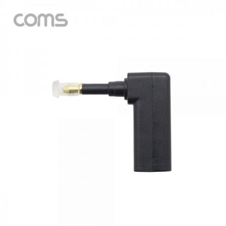 디바이스마트,커넥터/PCB > I/O 커넥터 > 젠더류 > 광케이블 젠더,Coms,오디오광 젠더(각->원) 꺾임 / 각(F)/원(M) / 커넥터 커버 有 [NB797],오디오광 젠더(각->원) 꺾임 / 각(F)/원(M) / 커넥터 커버 有