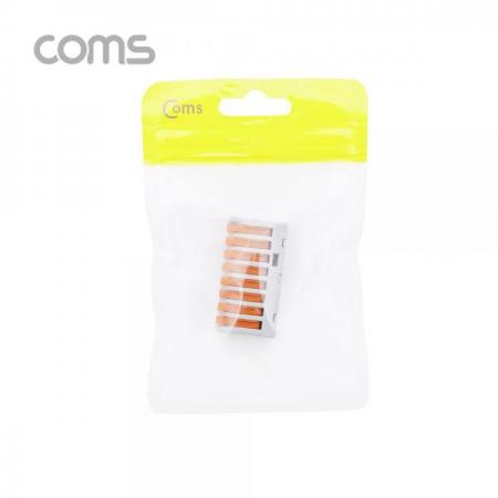 디바이스마트,케이블/전선 > 전기자재/배선자재 > 단자대 > 원터치 타입 단자대,Coms,터미널 블록 8핀 / 일방향 / 와이어 커넥터 / 접속 단자 / Toolless [BB242],터미널 블록 8핀 / 일방향 / 와이어 커넥터 / 접속 단자 / Toolless