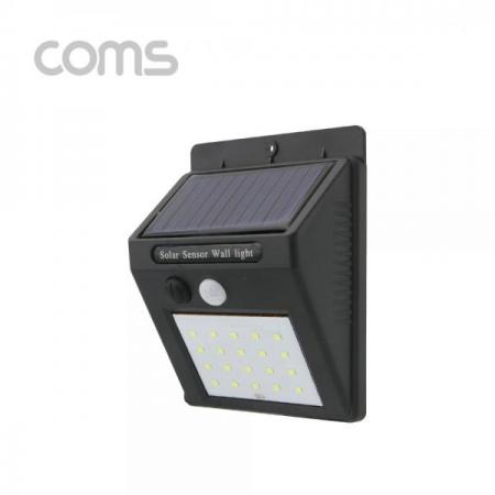 디바이스마트,LED/LCD > LED 인테리어조명 > 장식용 LED,Coms,태양광 라이트/벽면설치 20LED - ON 스위치, Black  / 동작 감지/ 야간 / 램프(랜턴) [BE843],태양광 라이트/벽면설치 20LED - ON 스위치/ Black  / 동작 감지/ 야간 / 램프(랜턴)