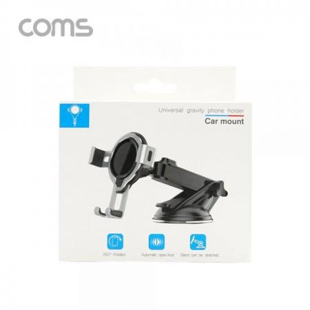 디바이스마트,컴퓨터/모바일/가전 > 스마트폰/스마트기기 > 충전기/보조배터리 > 차량용 충전기,Coms,차량용 스마트폰 거치대 / 원터치 흡착식 / 유리 흡착식 [BT917],차량용 스마트폰 거치대 / 원터치 흡착식 / 유리 흡착식