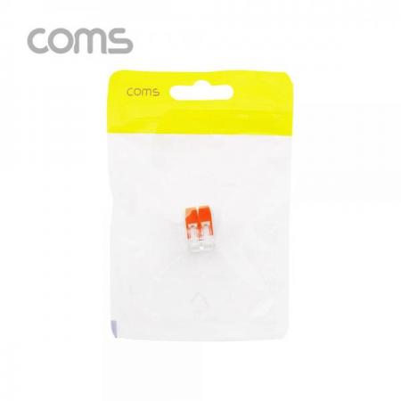 디바이스마트,케이블/전선 > 전기자재/배선자재 > 단자대 > 원터치 타입 단자대,Coms,케이블 연결 클립 / 접속 단자 / 전선 연결 (2P/일방향) [BB239],케이블 연결 클립 / 접속 단자 / 전선 연결 (2P/일방향)