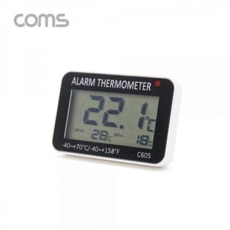 디바이스마트,사무/생활/서적 > 차량/생활/IOT > 주방용품,Coms,디지털 알람 온도계 / -40 ~ 70도 / 실내 / 냉장고 / 미니 [BT858],디지털 알람 온도계 / -40 ~ 70도 / 실내 / 냉장고 / 미니