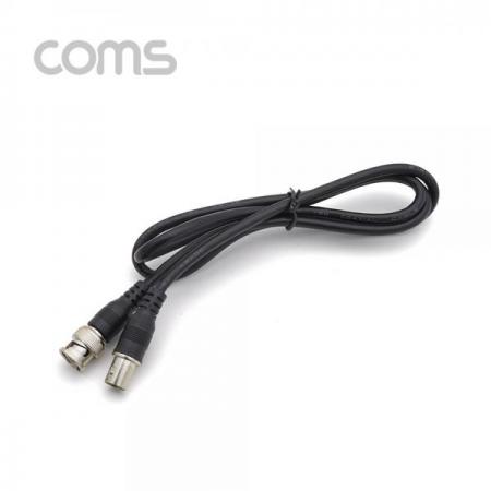 디바이스마트,케이블/전선 > PC/네트워크/통신 케이블 > 동축 RF 케이블,Coms,BNC 케이블(1선 연장) - 1M [BB298],BNC 케이블(1선 연장) - 1M