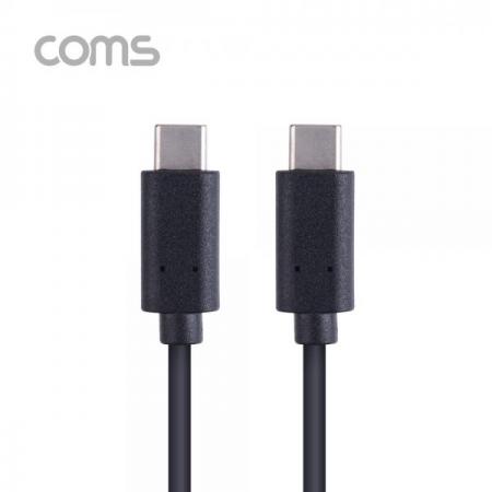 디바이스마트,케이블/전선 > USB 케이블 > 데이터케이블(MM) > USB 3.1 C타입 케이블,Coms,USB 3.1 Type-C Gen1 케이블 C to C (M/M) / 1m [BB323],USB 3.1 Type-C Gen1 케이블 C to C (M/M) / 1m