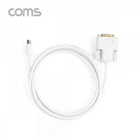 디바이스마트,케이블/전선 > 영상/음향 케이블 > HDMI/DVI 케이블,Coms,디스플레이 포트(Mini) 케이블(DVI 변환) 1.8M / DP Mini [BT884],디스플레이 포트(Mini) 케이블(DVI 변환) 1.8M / DP Mini
